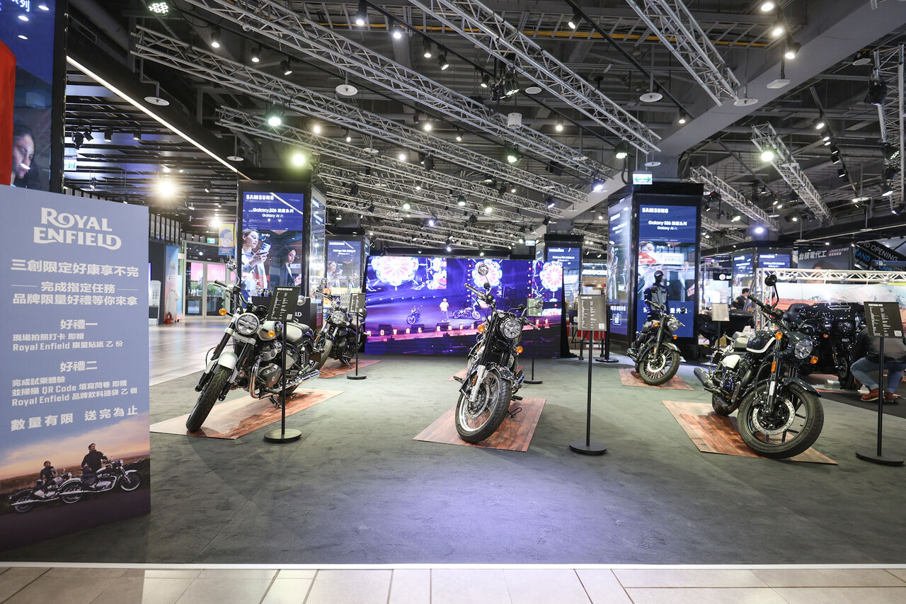 ▲Royal Enfield業配。（圖／記者林敬旻攝）