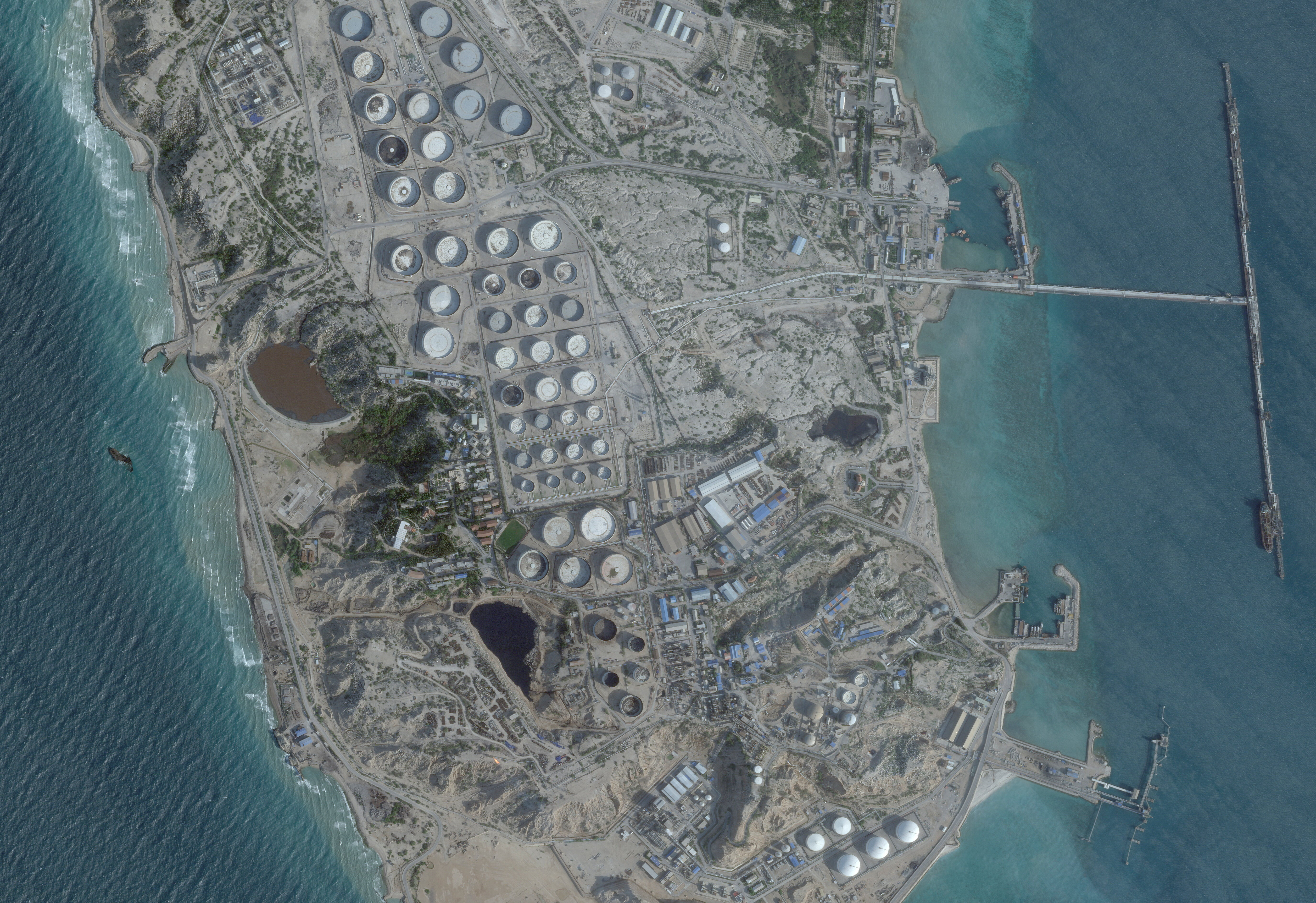 ▲伊朗哈爾克島。（圖／路透）