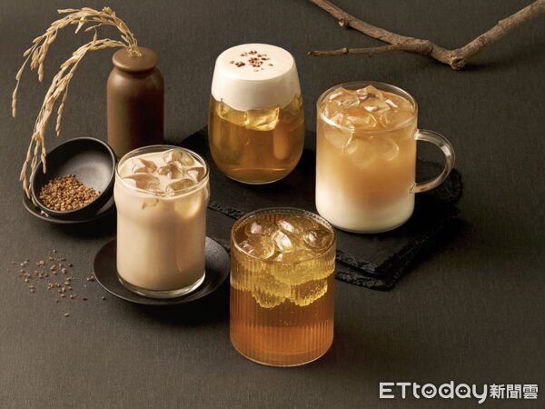 ▲▼「KUNG FU TEA功夫茶」推出全新無咖啡因「金穀蕎麥系列」。（圖／KUNG FU TEA功夫茶提供）