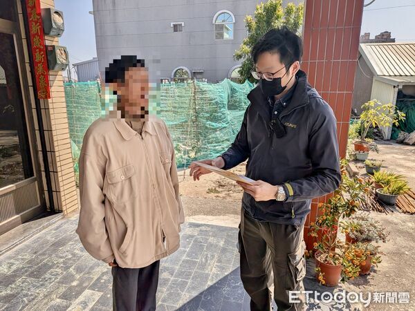 ▲刑事局科技犯罪防制中心與台南市警局合作，迅速查出假冒失聯飛官辛柏毅發文的施姓男子到案說明。（記者林東良翻攝，下同）