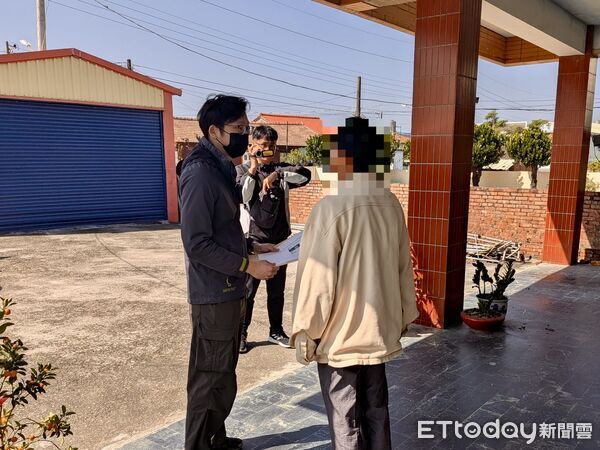 ▲刑事局科技犯罪防制中心與台南市警局合作，迅速查出假冒失聯飛官辛柏毅發文的施姓男子到案說明。（記者林東良翻攝，下同）