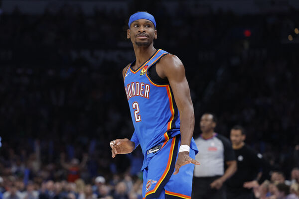 ▲雷霆一哥吉爾吉斯-亞歷山大超越張伯倫神紀錄，成為聯盟史上第1人。（圖／路透）