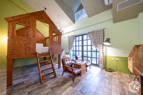 ▲▼森林中民宿。（圖／桃桃`s旅人手札授權提供）