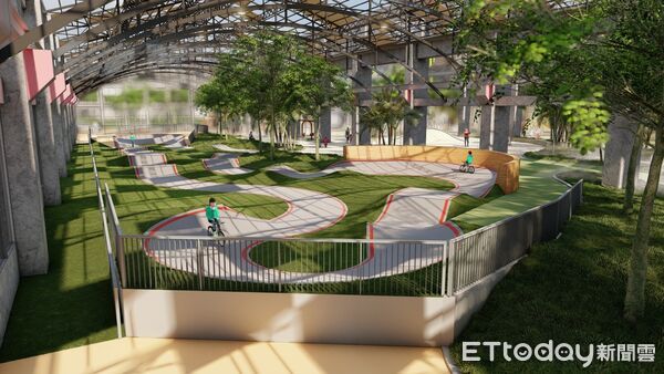 ▲▼ 占地1.5公頃！高雄首座半室內親子樂園拚6月完工　園內設施曝光。（圖／記者賴文萱翻攝）