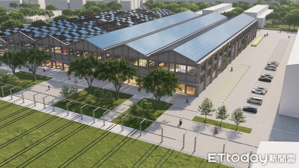 ▲▼ 占地1.5公頃！高雄首座半室內親子樂園拚6月完工　園內設施曝光。（圖／記者賴文萱翻攝）