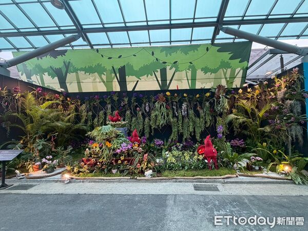 ▲「2026台灣國際蘭展暨花卉科技展」蘭花景觀競賽「最佳人氣獎」票選進入最後倒數。（記者林東良翻攝，下同）