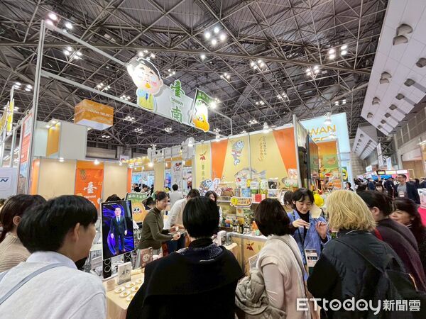 ▲台南市政府率團參加「FOODEX JAPAN 2026東京國際食品展」，設立台南館推廣在地農產。（記者林東良翻攝，下同）