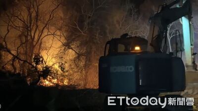 強風助火勢！金門山后火警延燒逾萬平方公尺　灌救5小時撲滅