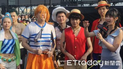 直擊／超像！喬瑟夫神還原真人版魯夫　胡椒性轉「最美娜美」爆笑2選1出爐