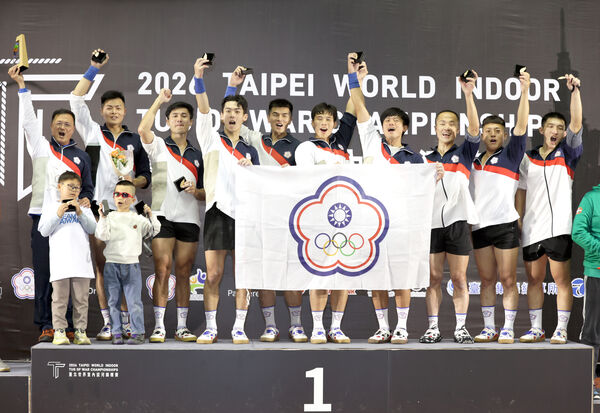 ▲中華拔河600公斤級男團8戰全勝，世界室內拔河錦標賽600公斤級金牌連霸。（圖／拔河協會提供）