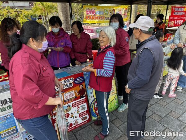 ▲台南柳營慈靈宮舉辦「道濟福德聖誕親子文化祭」，吸引許多親子家庭參與。（記者林東良翻攝，下同）