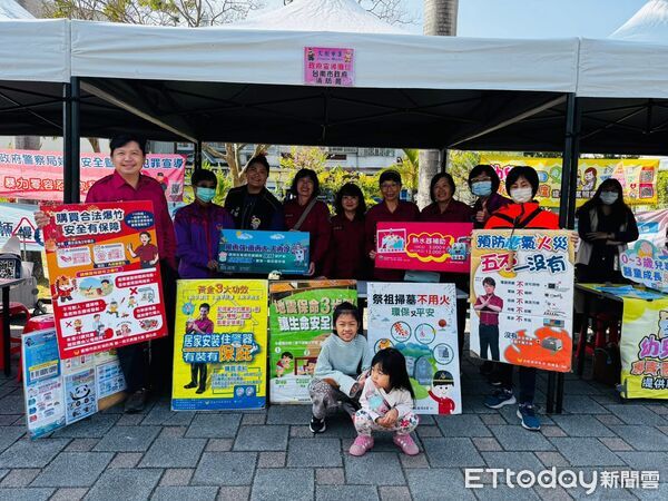 ▲台南柳營慈靈宮舉辦「道濟福德聖誕親子文化祭」，吸引許多親子家庭參與。（記者林東良翻攝，下同）