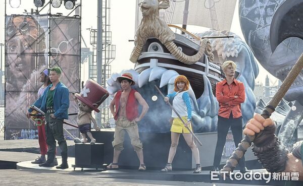 ▲▼《航海王》高雄遊行。（圖／記者許宥孺攝）