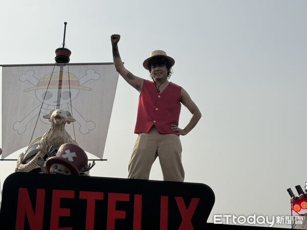 ▲▼《航海王》高雄遊行。（圖／記者許宥孺攝）