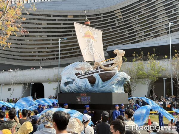 ▲▼《航海王》高雄遊行。（圖／記者許宥孺攝）