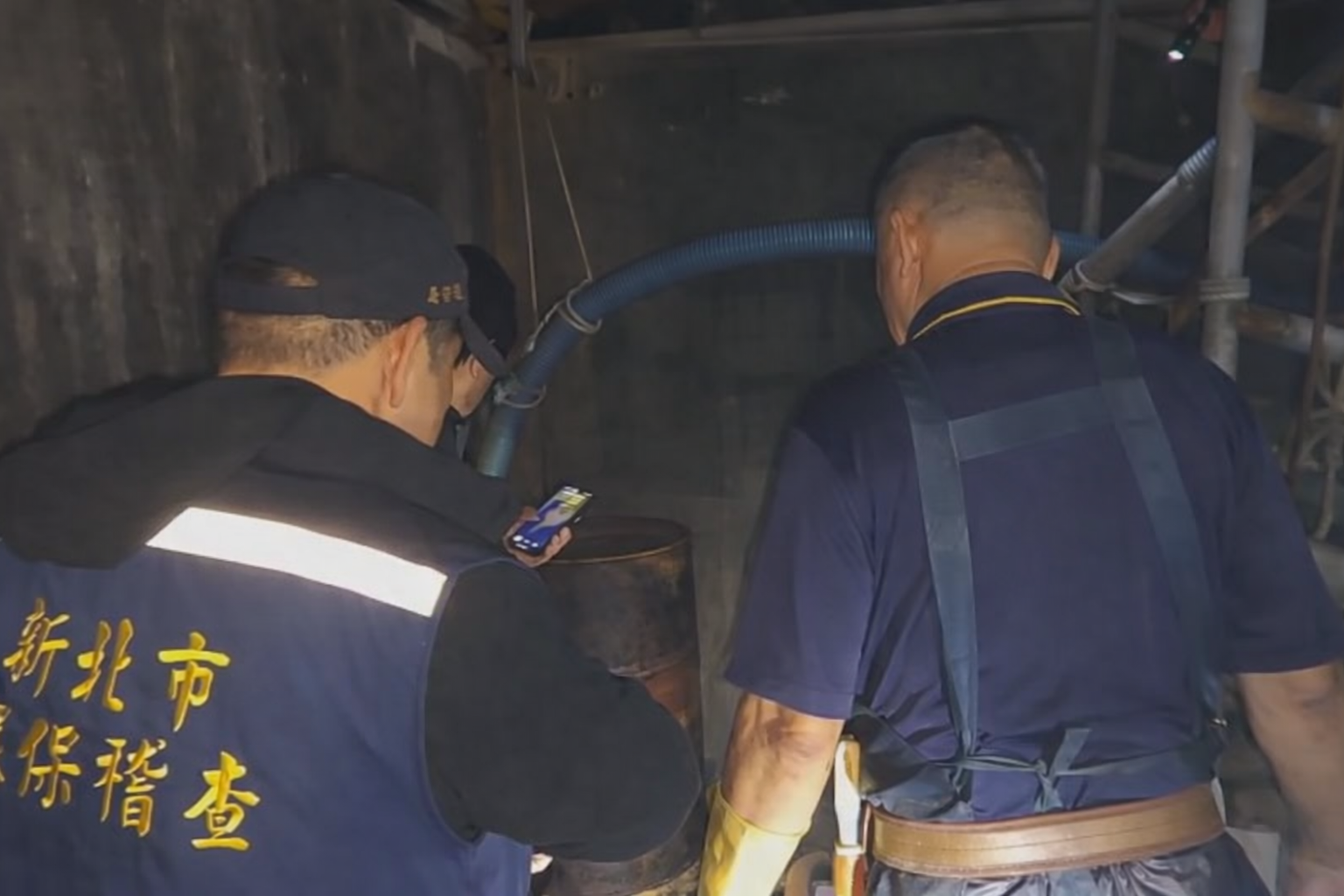 ▲▼福伯食品將屠宰廢水繞流排放。（圖／翻攝新北市政府官網）