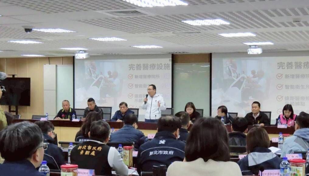 ▲行動治理最終場到淡水 侯友宜：打造全齡宜居城市。（圖／新北市民政局提供）
