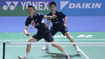 快訊／替台灣寫歷史！雙胞胎李芳任、李芳至瑞士賽男雙直落二封王