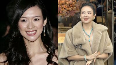 章子怡招牌尖臉消失！　「雙頰浮腫臉變圓」近況曝光網嚇壞