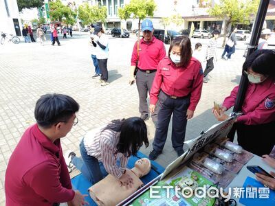 校際街舞賽嗨翻新營文化中心　南消一大設攤宣導防災守護青少年