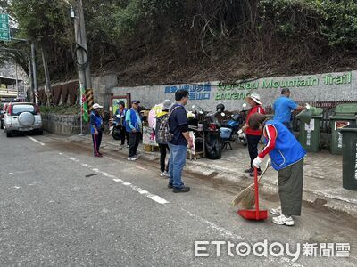 青年淨山守護尾寮山　屏東縣救國團號召健行護生態