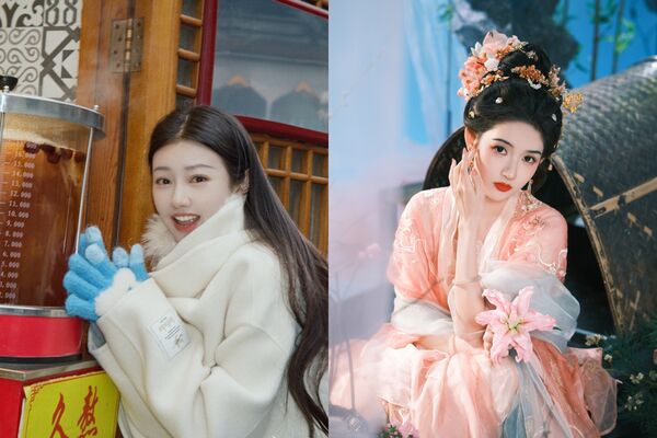 ▲▼《延禧》番外王鶴潤酸同行又被抓包說謊。（圖／翻攝自微博／王鶴潤rain、王玉雯Uvin）