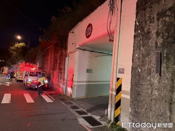 基隆火警。（圖／記者郭世賢翻攝）