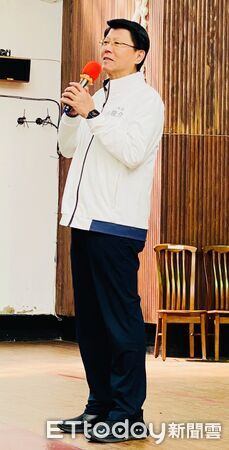 ▲中國國民黨台南市黨部舉辦新春團拜，黨主席鄭麗文南下與黨員互道新春祝福。（記者林東良翻攝，下同）