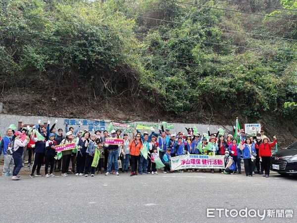 ▲救國團屏東縣團委會發起淨山行動。（圖／救國團屏東縣團委員提供）