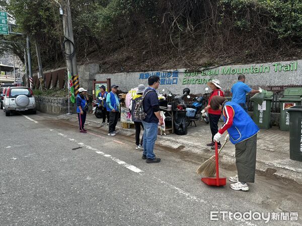 ▲救國團屏東縣團委會發起淨山行動。（圖／救國團屏東縣團委員提供）