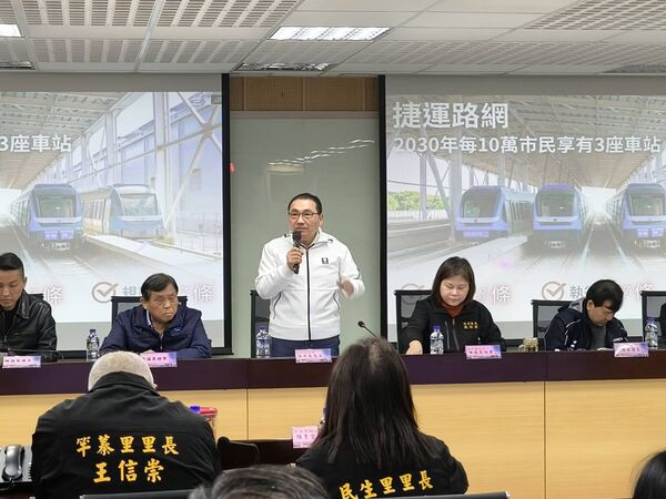 ▲行動治理最終場到淡水 侯友宜：打造全齡宜居城市。（圖／新北市民政局提供）