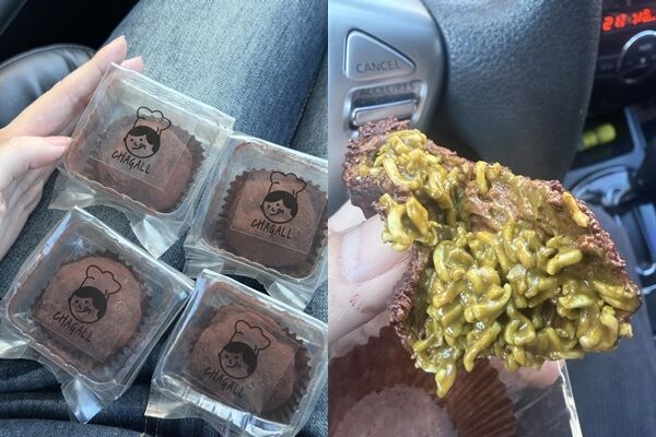 桃園杜拜巧克力Q餅內餡「包王子麵」！一顆賣99元被罵爆
