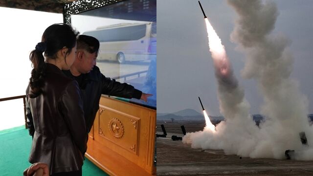 帶女兒狂射飛彈!金正恩握拳怒嗆「讓南韓恐懼」 可掛核彈頭報復