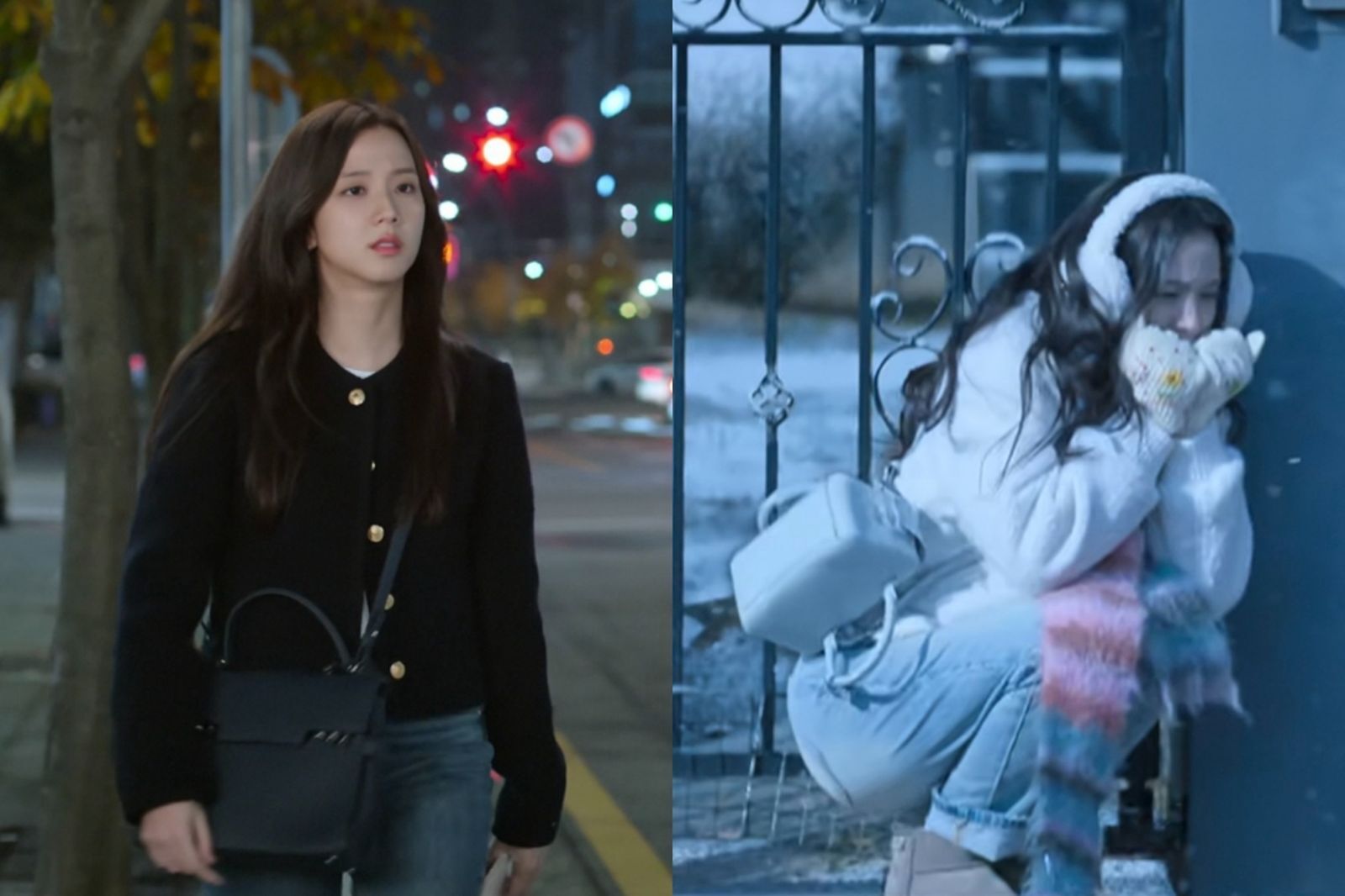 Jisoo在Netflix新劇《訂閱男友》中搭配多款Delvaux的經典作品。（翻攝自網路）