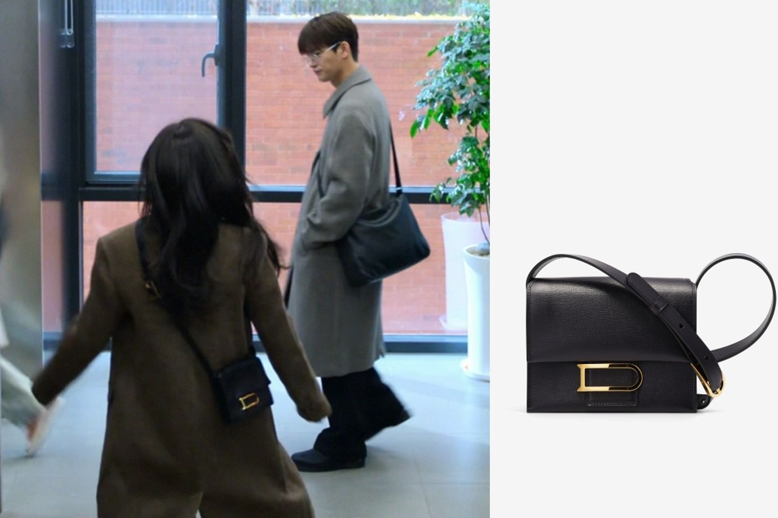 Delvaux L&eacute;once Small黑色。（合成照片）