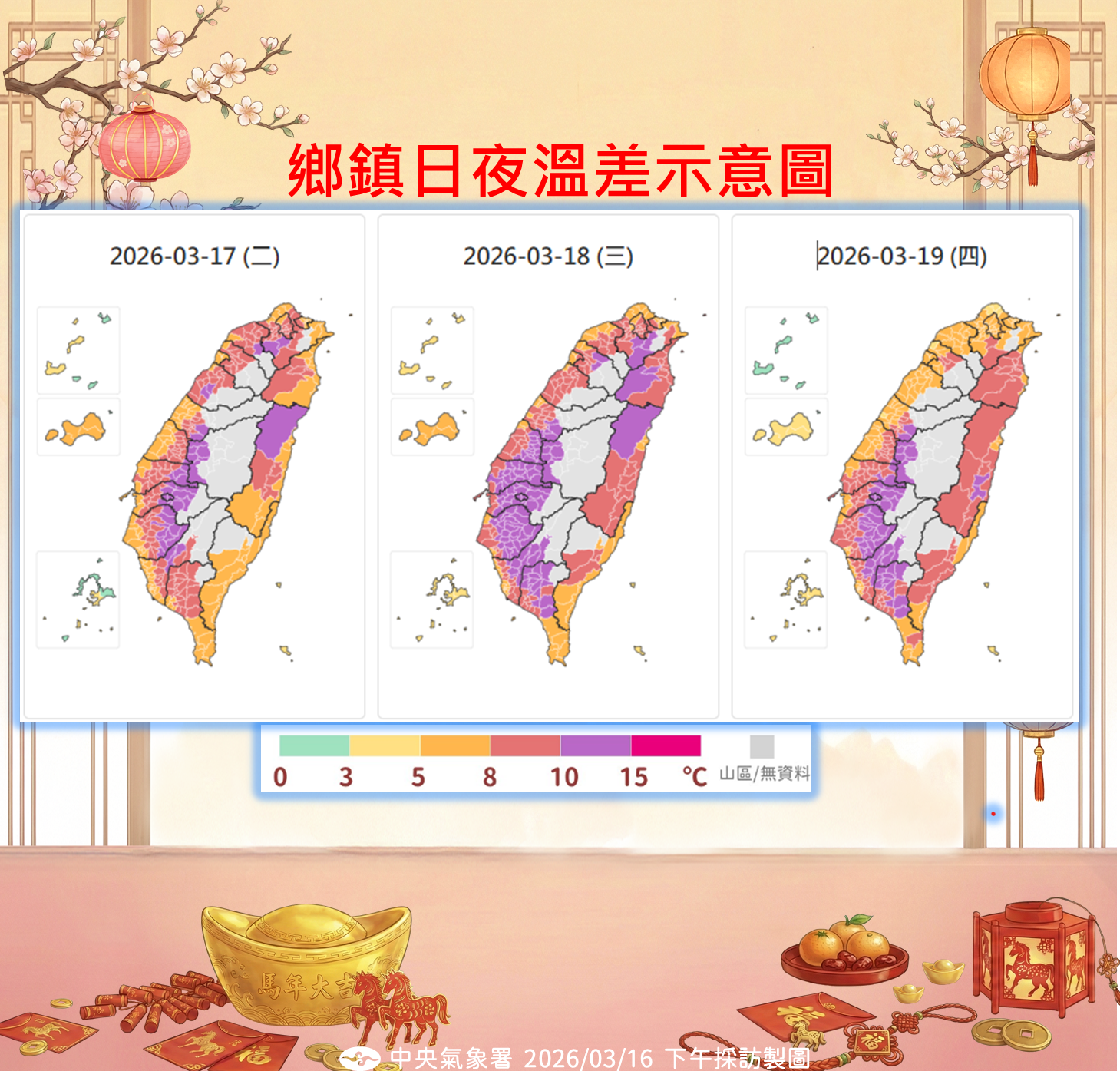 ▲▼未來一周天氣。（圖／氣象署提供）