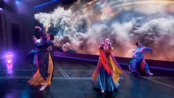 ▲《Kpop 獵魔女團》登奧斯卡舞台。（圖／翻攝自disney+）