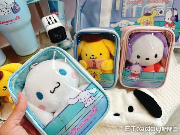 ▲▼7-ELEVEN 將推出超萌三麗鷗「狗狗軍團」周邊，集結了人氣布丁狗、大耳狗喜拿、帕恰狗，共26款商品。（圖／記者林育綾攝）