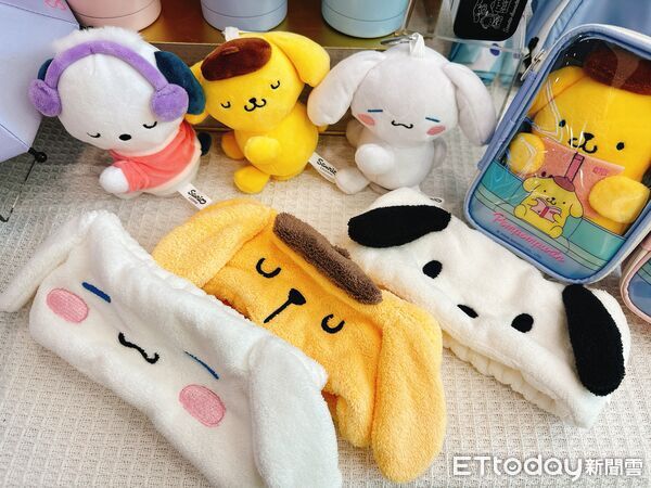▲▼7-ELEVEN 將推出超萌三麗鷗「狗狗軍團」周邊，集結了人氣布丁狗、大耳狗喜拿、帕恰狗，共26款商品。（圖／記者林育綾攝）