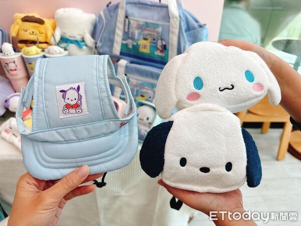 ▲▼7-ELEVEN 將推出超萌三麗鷗「狗狗軍團」周邊，集結了人氣布丁狗、大耳狗喜拿、帕恰狗，共26款商品。（圖／記者林育綾攝）