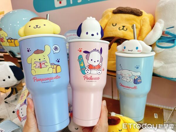 ▲▼7-ELEVEN 將推出超萌三麗鷗「狗狗軍團」周邊，集結了人氣布丁狗、大耳狗喜拿、帕恰狗，共26款商品。（圖／記者林育綾攝）