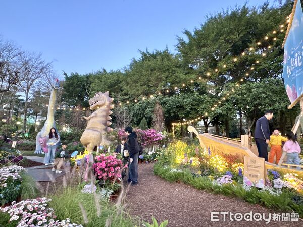 ▲大安森林公園「2026台北杜鵑花季」。（圖／記者彭懷玉攝）