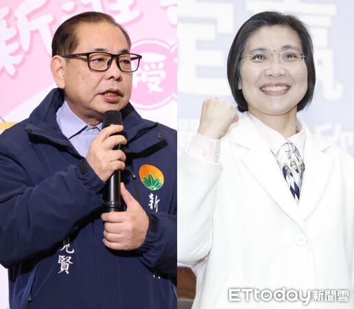 ▲▼陳見賢、徐欣瑩。（合成圖／資料照）