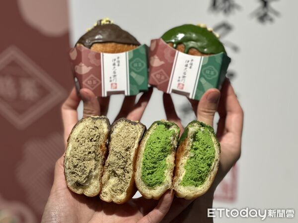 ▲▼Mister Donut二度攜手京都宇治抹茶品牌「伊藤久右衛門」推出11款聯名品項。（圖／記者蕭筠攝）
