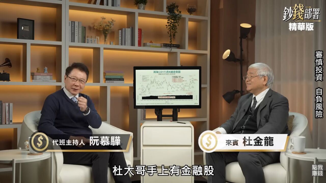 賺贏台積電?台股震盪後,杜金龍曝抄底雙標的,加碼揭露歐洲金融股飆漲秘辛