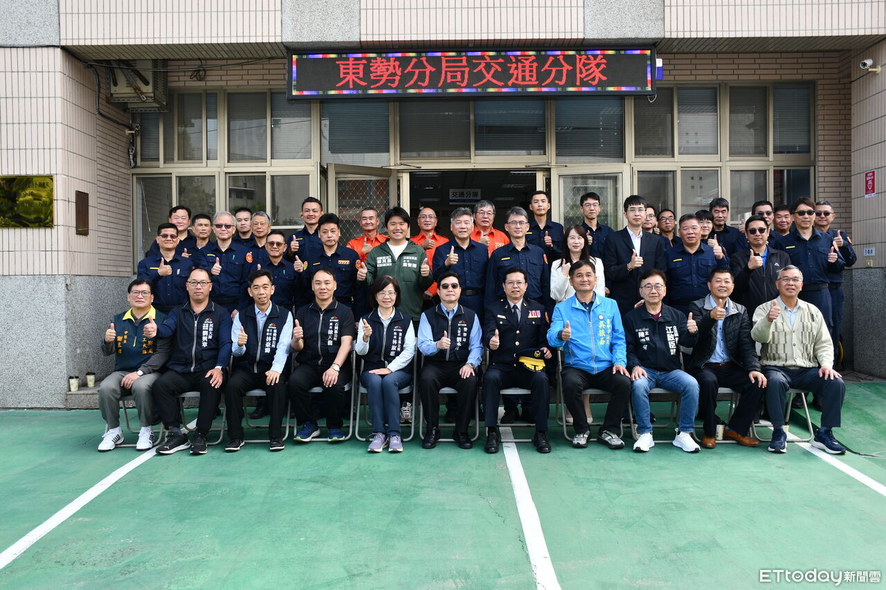 山城警東勢交通隊新址啟用 整合資源便民服務提升效率