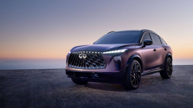 ▲Infiniti QX65量產版釋出預告！將在近期正式發表。（圖／翻攝自Infiniti）