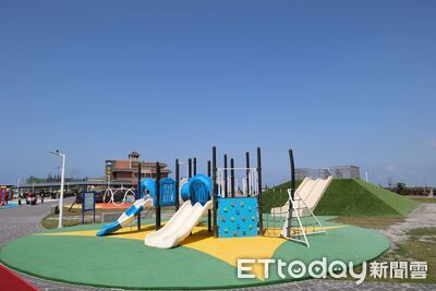 台西公所東側廣場啟用　打造全齡共融休憩空間