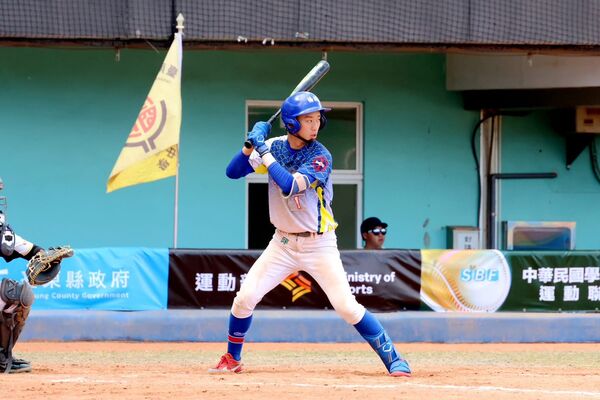 ▲陳愷忻7局滿貫砲定江山。（圖／學生棒聯提供）