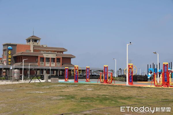 ▲台西東側廣場綠美化完工　近2公頃空地煥然一新。（圖／記者游瓊華翻攝）